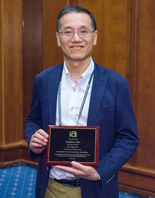 Prof. Jonathan Zhu Elected an ICA Fellow